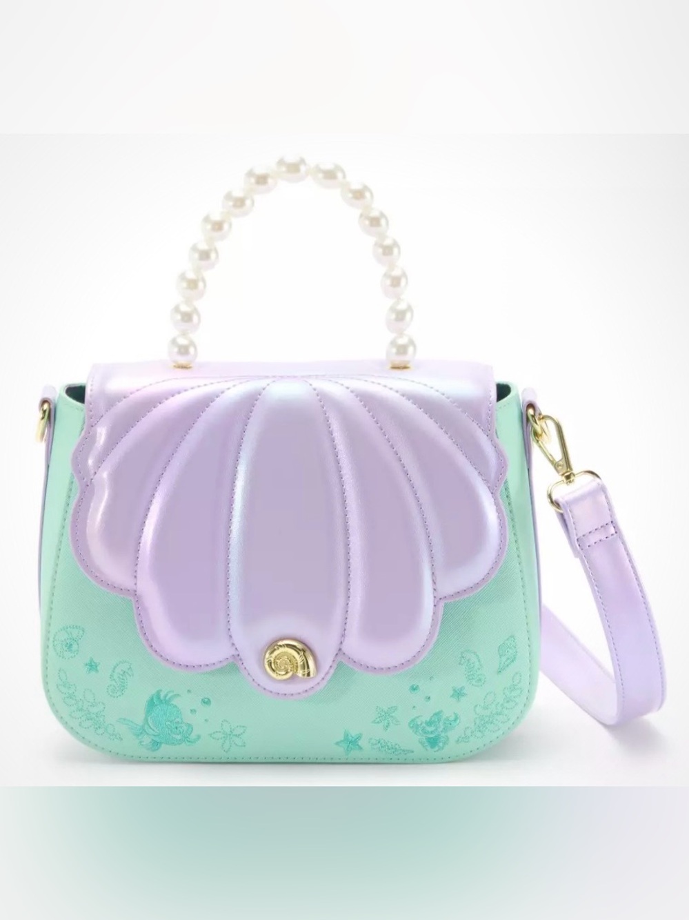 Ariel Loungefly Crossbody Bag - The Little Mermaid *NEW